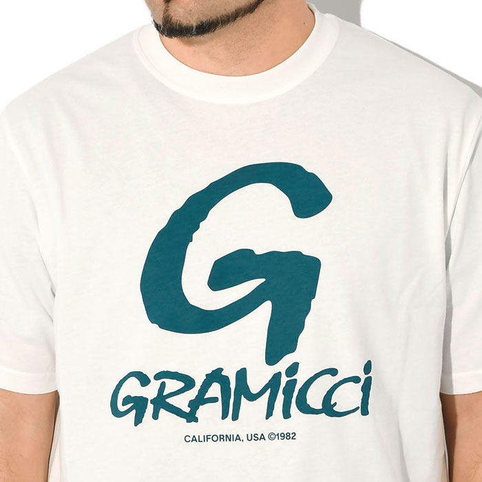 USA製 80s GRAMICCI ロンT 幾何学模様 総柄 Tシャツ 初期 USA製