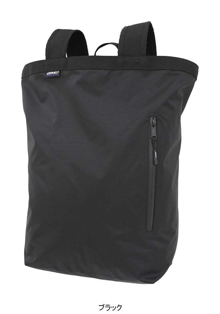 未使用品　GRAMICCI グラミチトートバッグ ブラック Gramicci（グラミチ） リュック トート パック ( Tote Pack Bag バッグ
