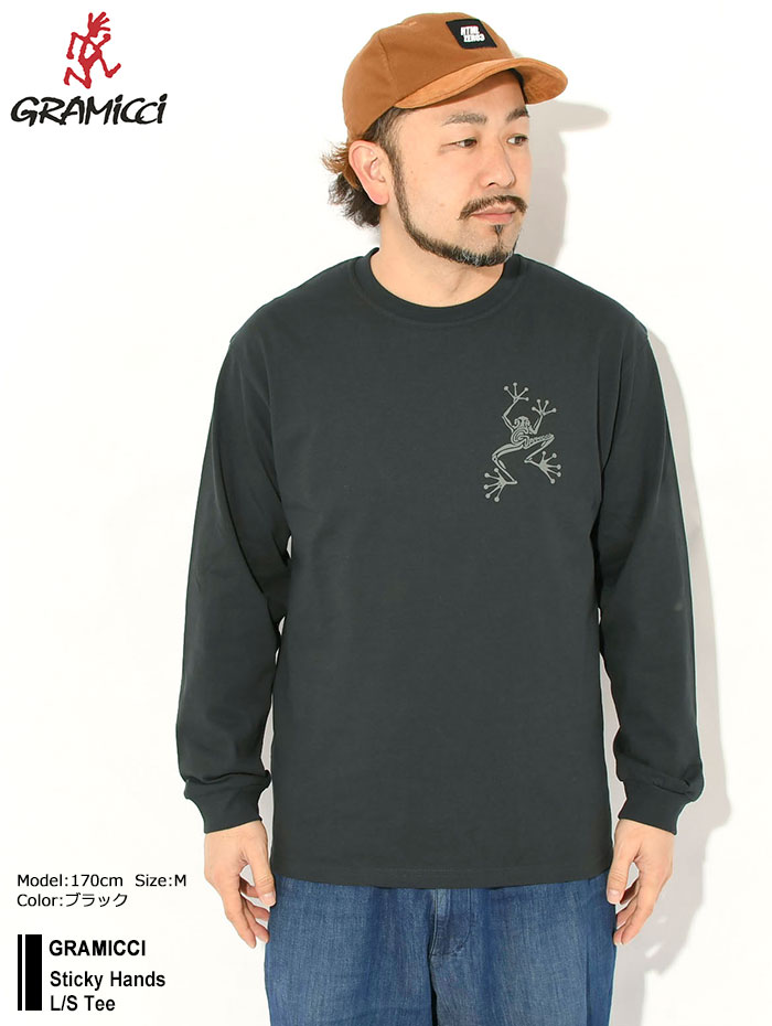 Gramicci（グラミチ） ロンT Tシャツ 長袖 メンズ スティッキー ハンズ