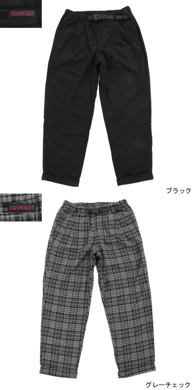 GRAMICCIグラミチのパンツ Wool Blend Tuck Tapered Pant05