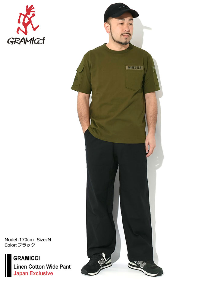グラミチ パンツ GRAMICCI メンズ リネン コットン ワイド ( Linen Cotton Wide Pant Japan Exclusive  日本限定 クライミングパンツ GMP4-SJP12 )