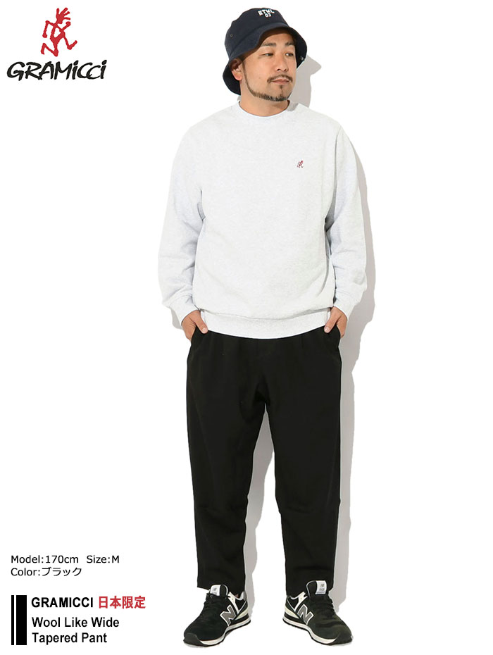 【GRAMICCI】グラミチ ワイドテーパードパンツ Gramicci（グラミチ） パンツ メンズ 25FW ウール ライク ワイド