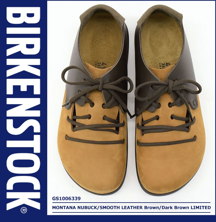 ビルケンシュトック BIRKENSTOCK シューズ メンズ 男性用 モンタナ ヌバック/スムース レザー Brown/Dark Brown 限定( MONTANA GS1006339) : brk-gs1006339 : ice field - 通販 - Yahoo!ショッピング