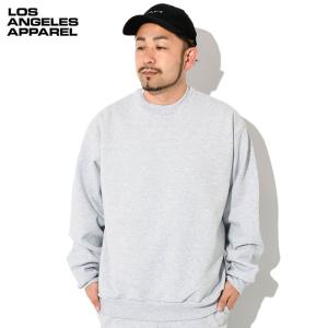 ロサンゼルスアパレル トレーナー LOS ANGELES APPAREL メンズ 14オンス ヘビー...