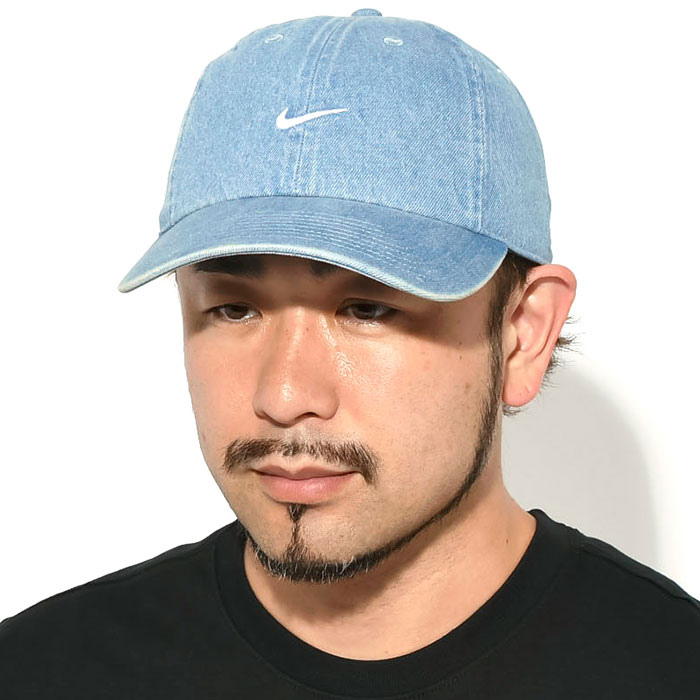 ナイキ キャップ NIKE レディース & メンズ CB デニム 24 L クラブ ライトインディゴ(CB Denim 24 L Club Cap  Lt.Indigo ストラップバック 帽子 HF0383-429)