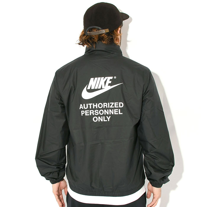 ジャケット・アウター I.H NIKE（ナイキ） ジャケット メンズ MCF XAPNL ウーブン ブラック ( MCF