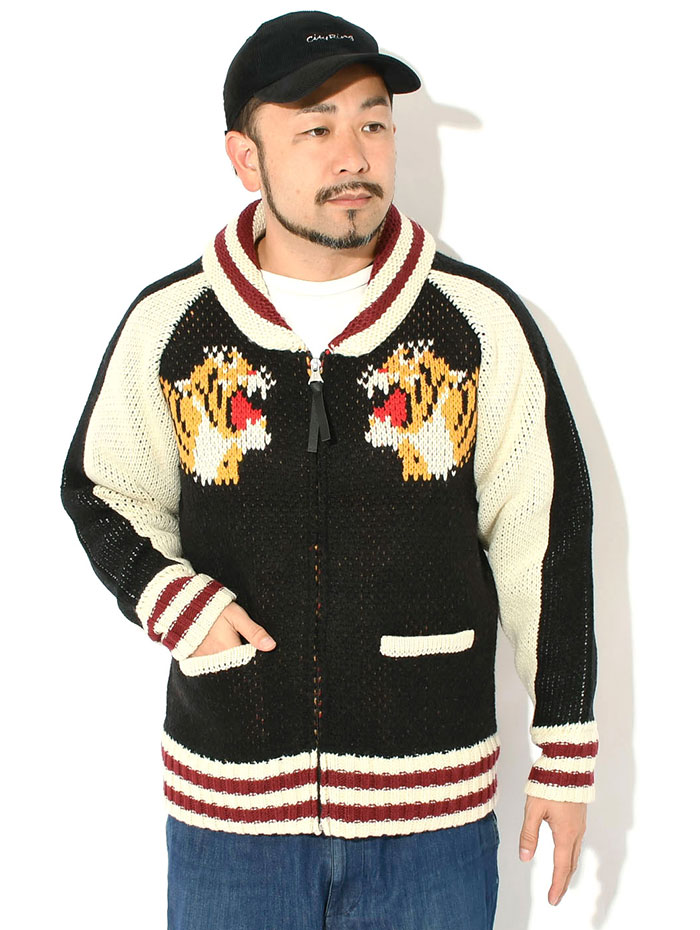 HOUSTON（ヒューストン） セーター メンズ タイガー スーベニア