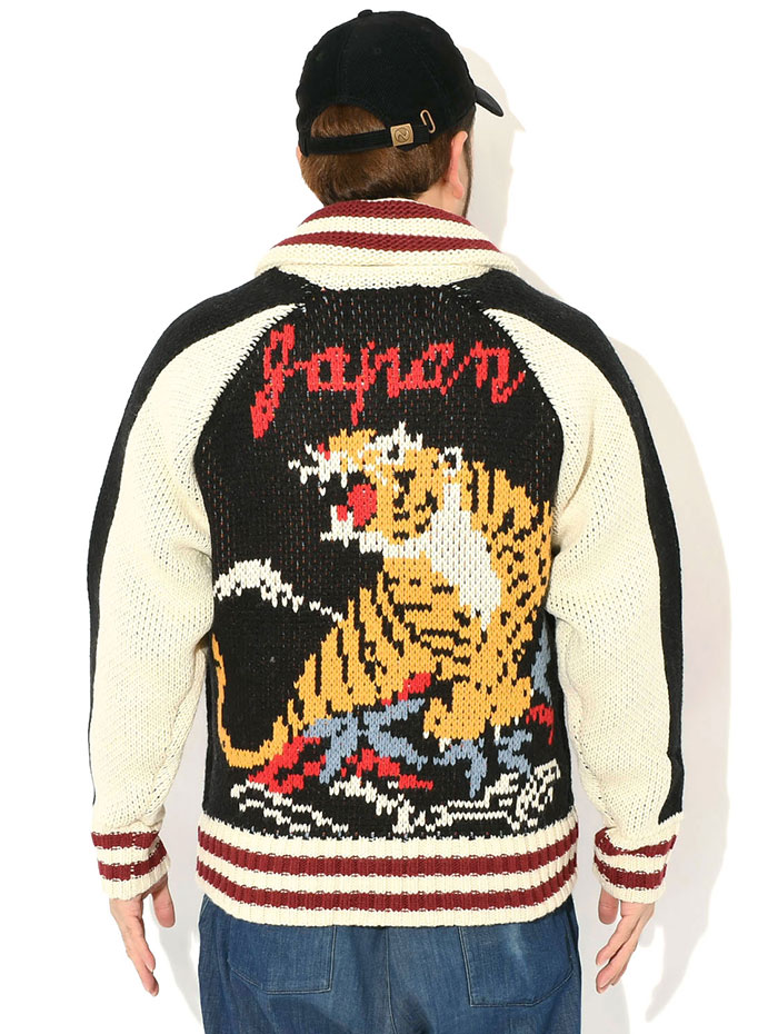 HOUSTON（ヒューストン） セーター メンズ タイガー スーベニア