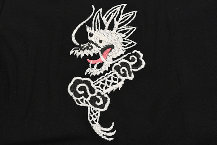 HOUSTONヒューストンのシャツ Tiger & Dragon Souvenir Shirt11