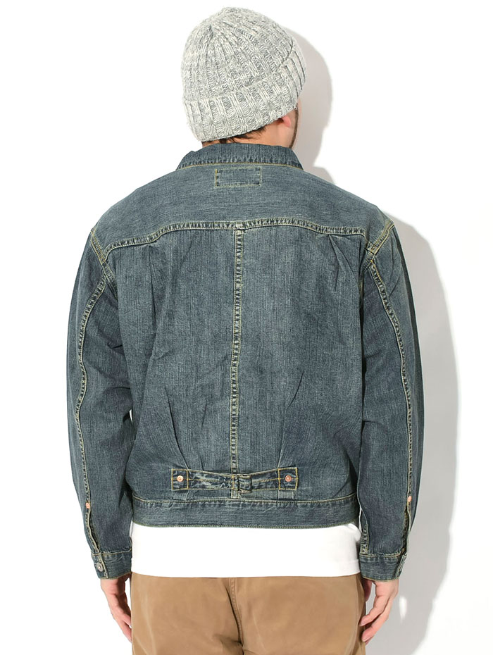 HOUSTONヒューストンのジャケット US Cotton Denim Shirt03