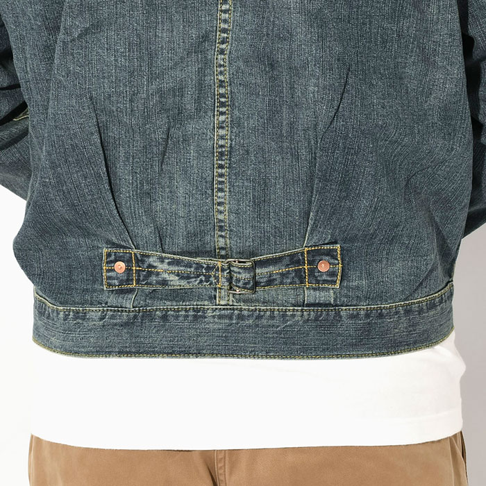 HOUSTONヒューストンのジャケット US Cotton Denim Shirt05