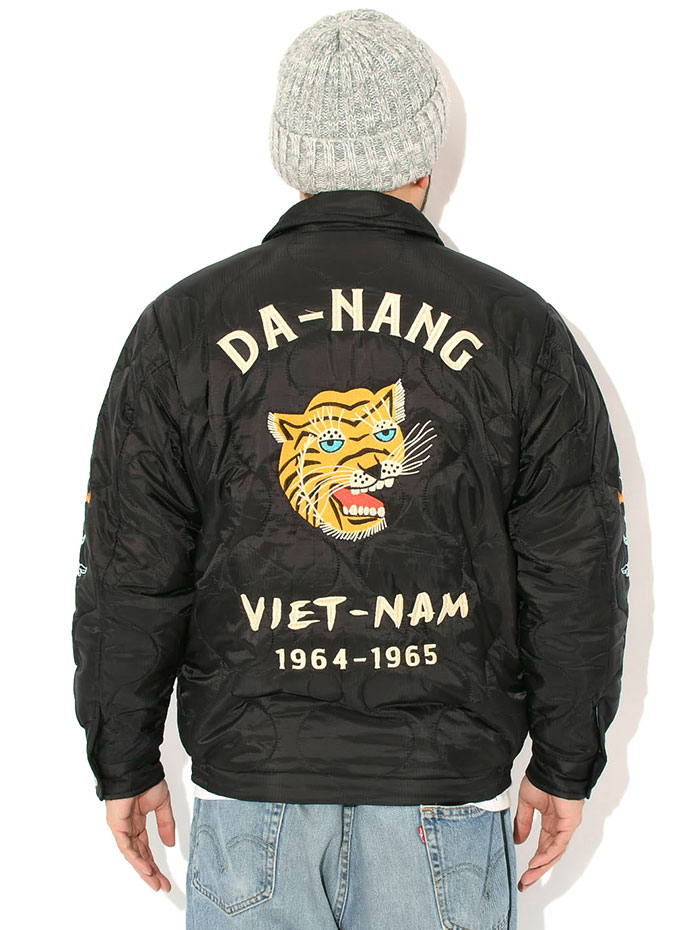 HOUSTONヒューストンのジャケット Tiger Nylon Vietnam03
