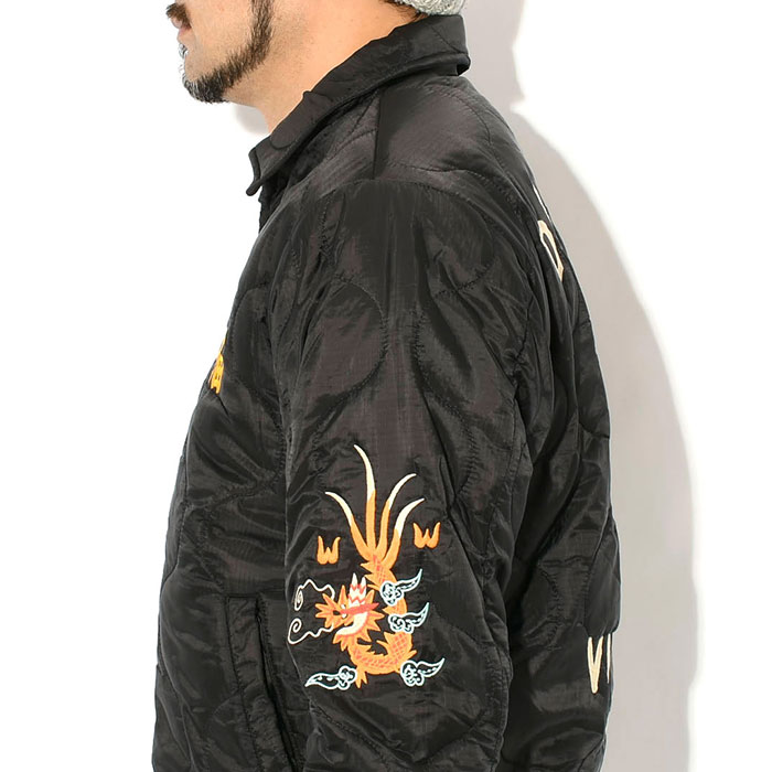 HOUSTONヒューストンのジャケット Tiger Nylon Vietnam06