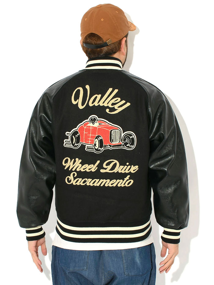 ヒューストン HOUSTON メルトン アワードジャケット　スタジャン HOUSTON（ヒューストン） メルトン アワード ジャケット キャット