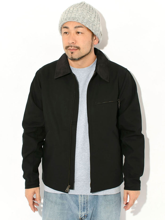 HOUSTON（ヒューストン） ジャケット メンズ ダック ジップ ワーク