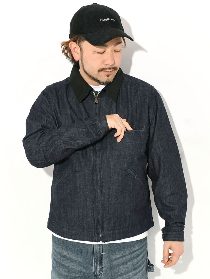 HOUSTON（ヒューストン） ジャケット メンズ US コットン デニム