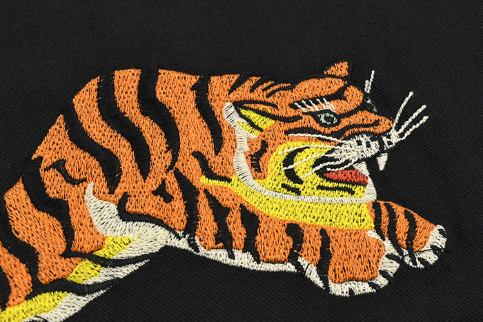 HOUSTONヒューストンのジャケット Tiger Cotton Linen Vietnam07