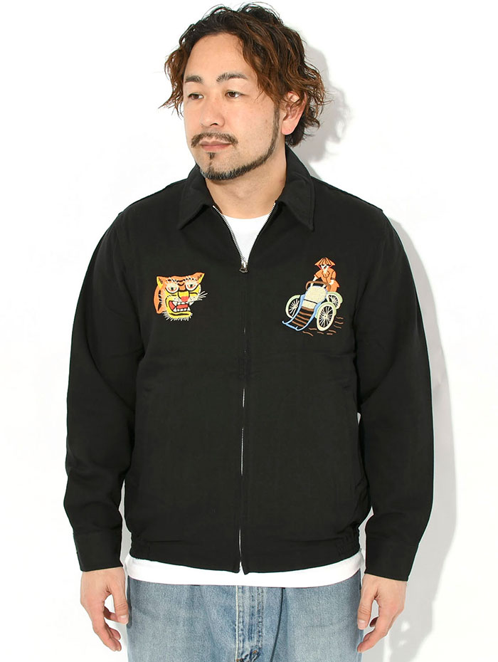 HOUSTONヒューストンのジャケット Tiger Cotton Linen Vietnam02