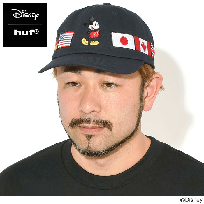 HUF（ハフ） キャップ メンズ ディズニー ミッキーマウス ワールド