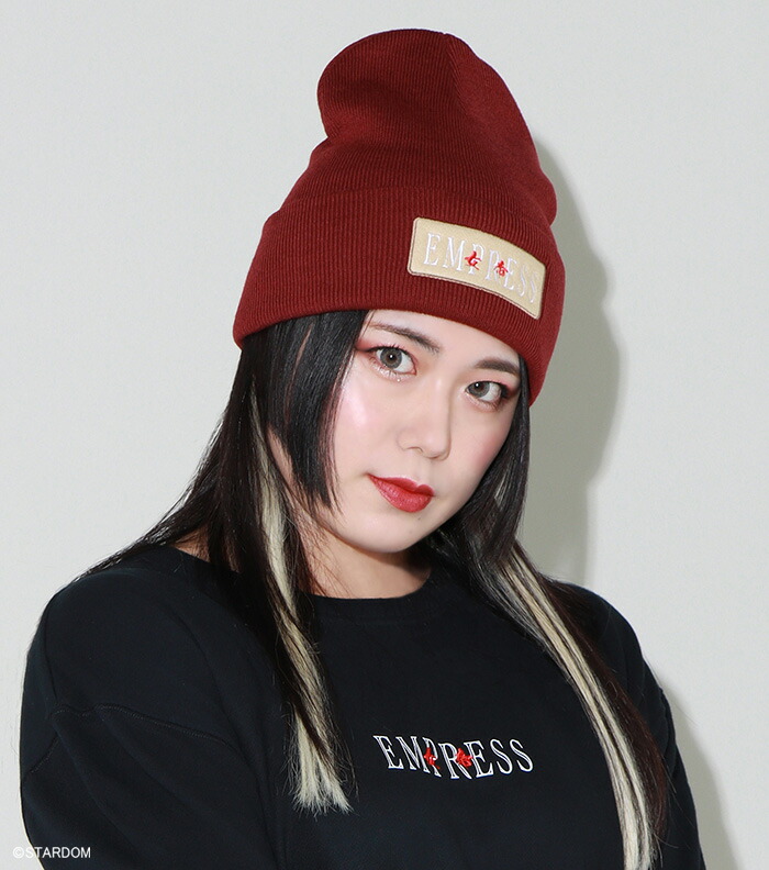 HTML ZERO3×STARDOM ニット帽 舞華 コラボ ( スターダム 舞華 Empress Beanie ニットキャップ 帽子メンズ  レディース HTML-HED292 )[M便 1/1]