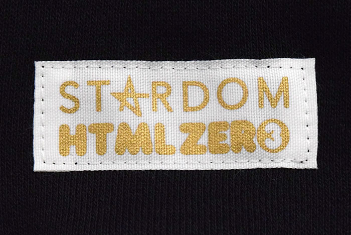 12月下旬発送予定 HTML ZERO3×STARDOM パーカー プルオーバー 中野たむ