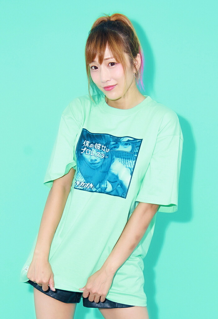 HTML ZERO3×STARDOM Tシャツ 半袖 ウナギ・サヤカ コラボ