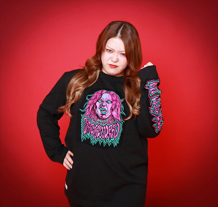 HTML03 1月末発送予定 HTML ZERO3×STARDOM 鈴季すず コラボ ロンT T