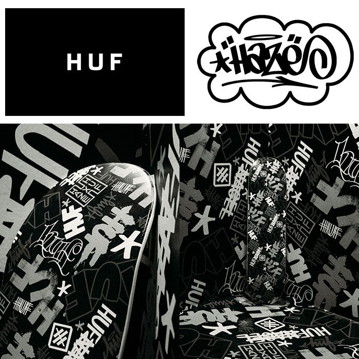 ハフ スケボー スケートボード HUF デッキ 8.25インチ HAZE Skate Deck