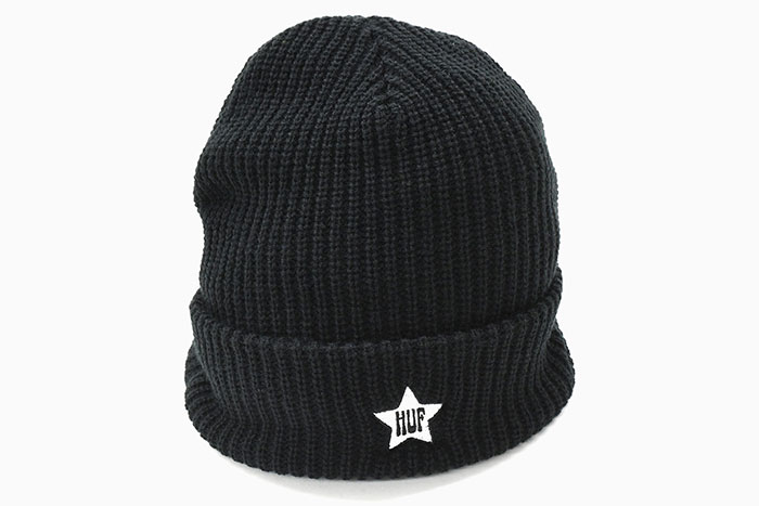 HUF（ハフ） ニット帽 メンズ ワン スター バイザー ビーニー ( HUF