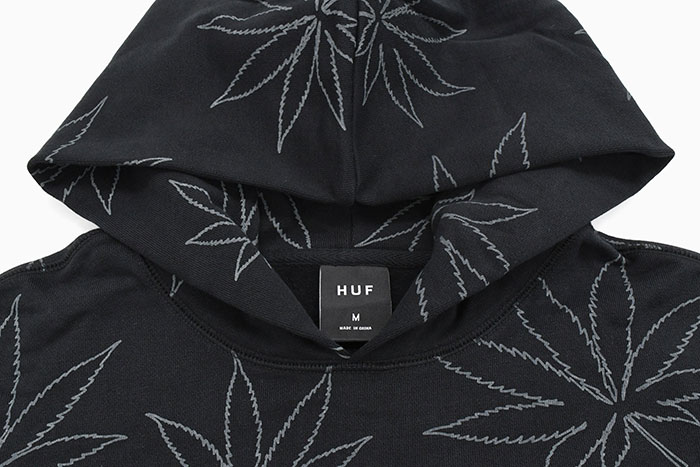HUF（ハフ） パーカー プルオーバー メンズ プラントライフ フリース
