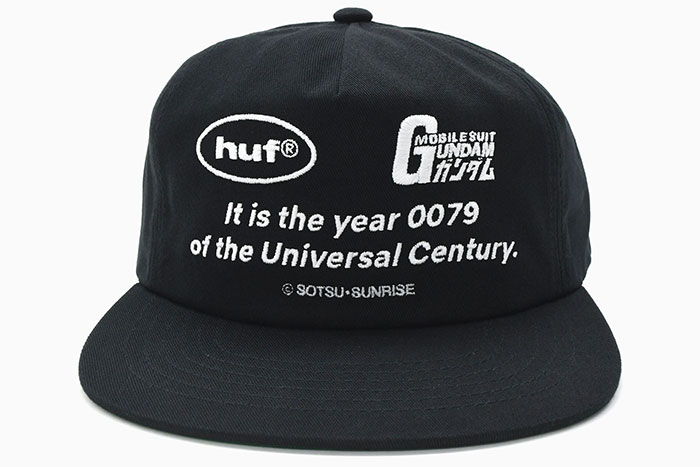 HUF ハフ キャップ メンズ ガンダム ユニバーサル センチュリー