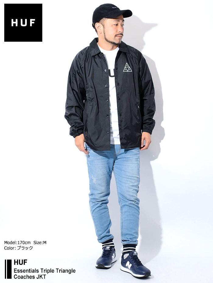 HUF ハフ ジャケット メンズ エッセンシャルズ トリプル