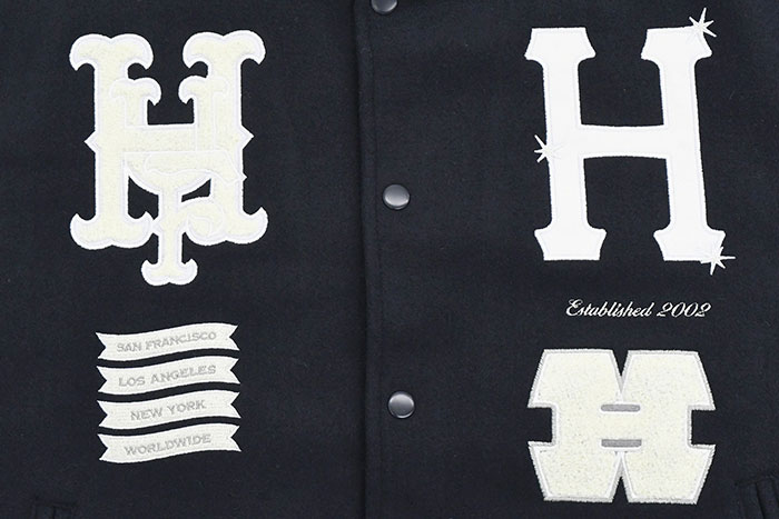 HUFハフのジャケット 20 Year Classic H Varsity07