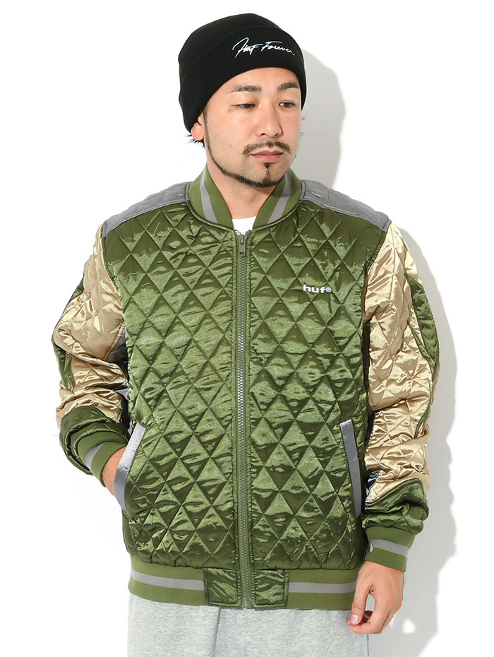 HUFハフのジャケット Lightning Bomber02