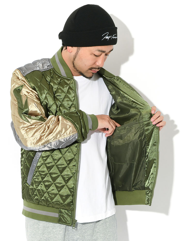 HUFハフのジャケット Lightning Bomber05