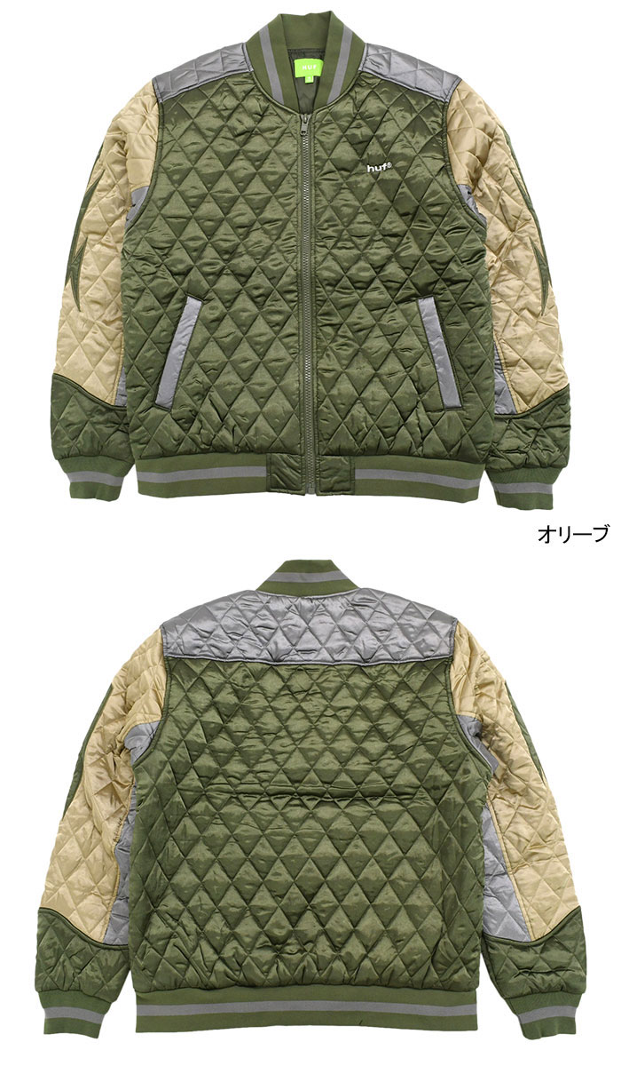 HUFハフのジャケット Lightning Bomber07