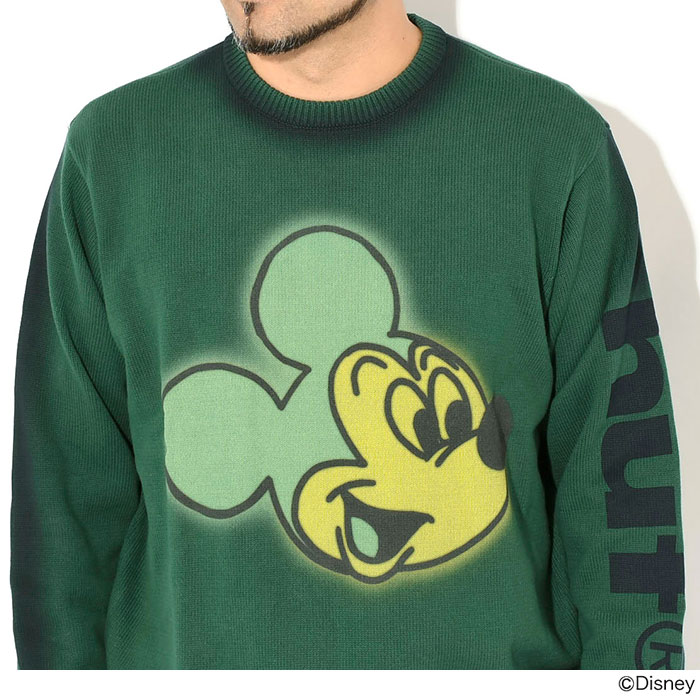 HUF（ハフ） セーター メンズ ディズニー ミッキーマウス ミッキー