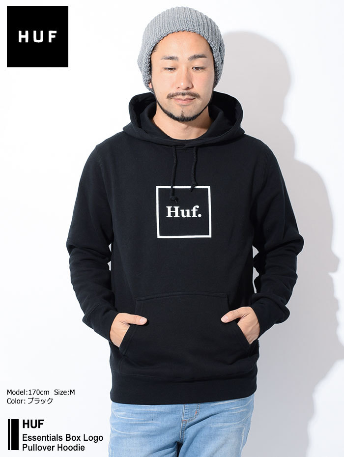 ハフ パーカー プルオーバー HUF メンズ エッセンシャルズ ボックス