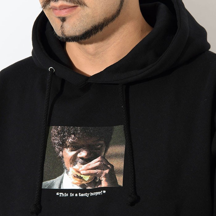 HUF ハフ プルオーバー パーカー メンズ パルプ フィクション バーガー