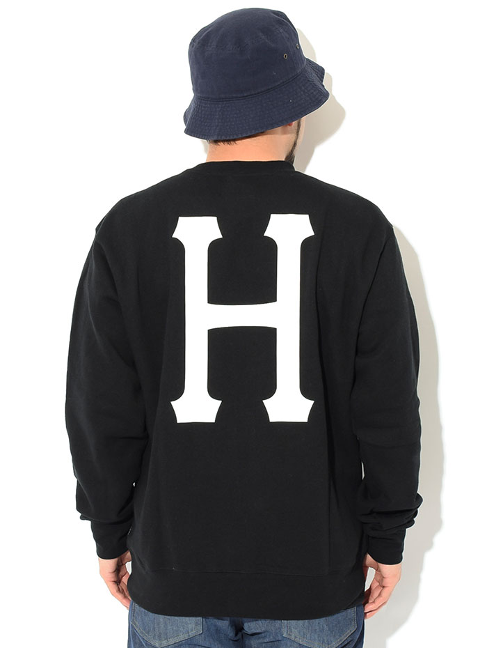 HUFハフのトレーナー Essentials Classic H Crew Sweat02