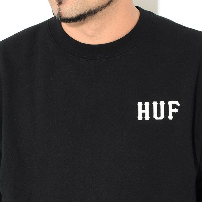 HUFハフのトレーナー Essentials Classic H Crew Sweat03