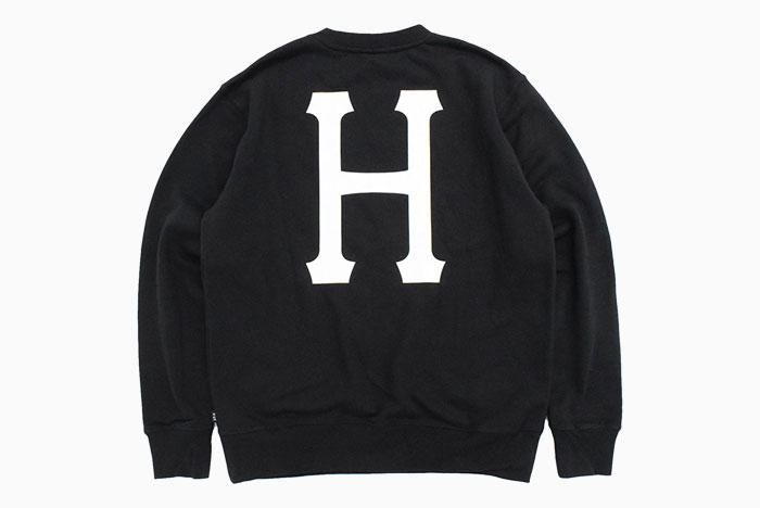 HUFハフのトレーナー Essentials Classic H Crew Sweat07