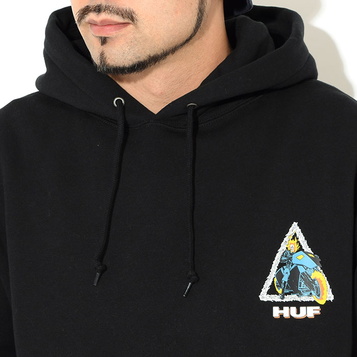 HUF ハフ パーカー プルオーバー メンズ マーベル ゴースト