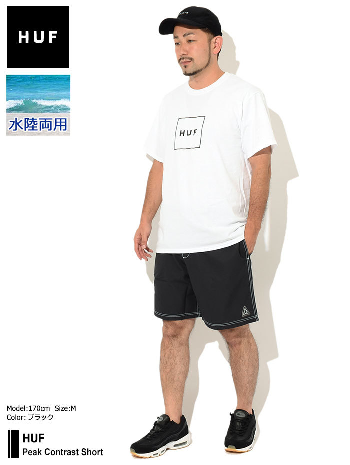 HUF ハフ　スウェットハーフパンツ　ショートパンツ　メンズ 楽天市場】ハフ HUF ハーフパンツ メンズ アドアード フリース