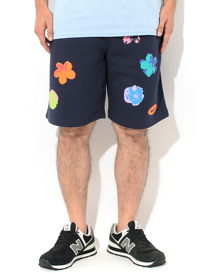 HUF ハフ ハーフパンツ メンズ アドアード フリース ショーツ