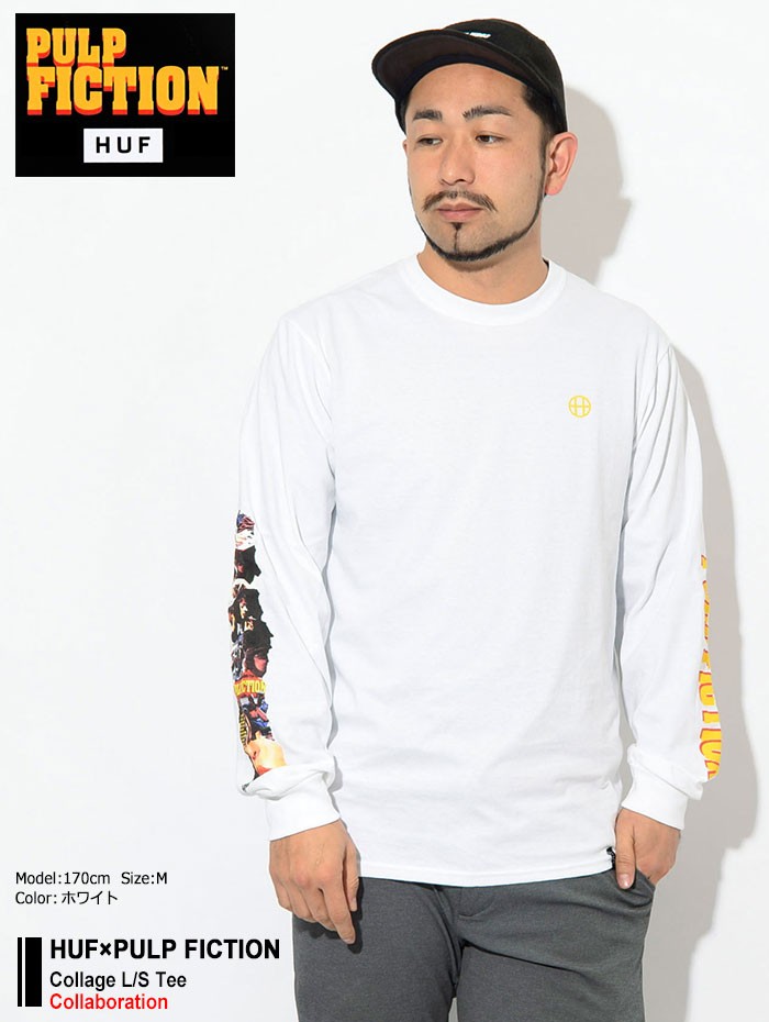 ★国内在庫/即発可*HUF×PULP-FICTION*ERAプリントTシャツ★ HUF×PulpFiction PULP ERA S/S TEE ハフ パルプフィクション ERA