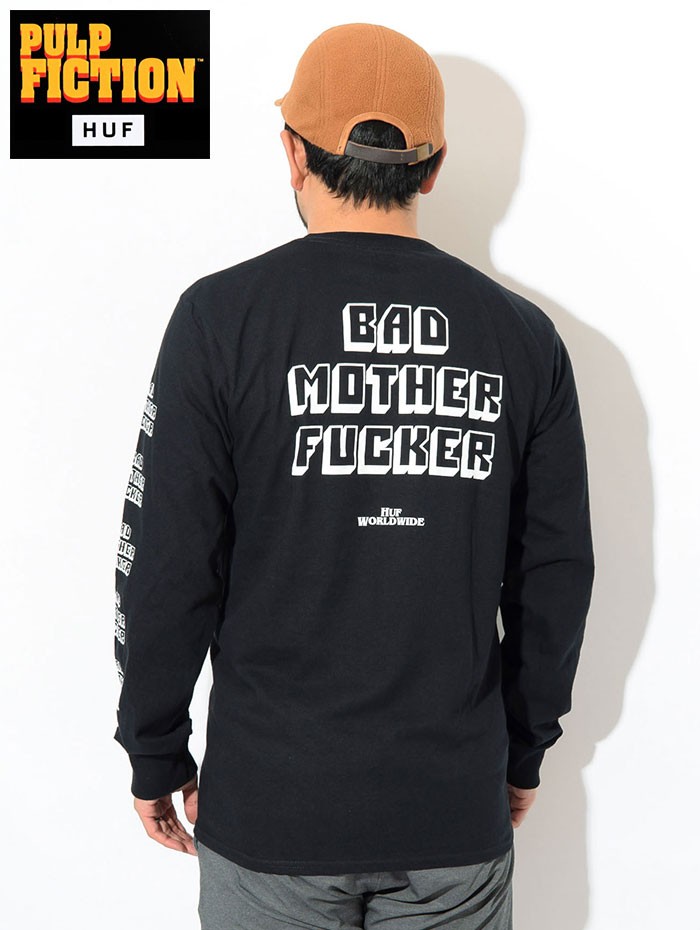 HUF ハフ Tシャツ 長袖 メンズ パルプ フィクション バッド