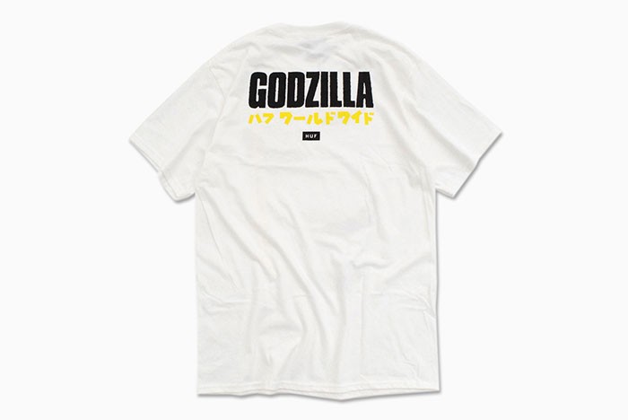 ハフ Tシャツ 半袖 HUF メンズ ゴジラ モスラ コラボ ( GODZILLA Mothra S/S Tee GODZILLA VS HUF  カットソー トップス 男性用 TS01368 )[M便 1/1]