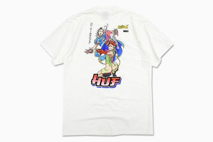 HUF（ハフ） Tシャツ 半袖 メンズ ストリートファイター2 春麗 アンド