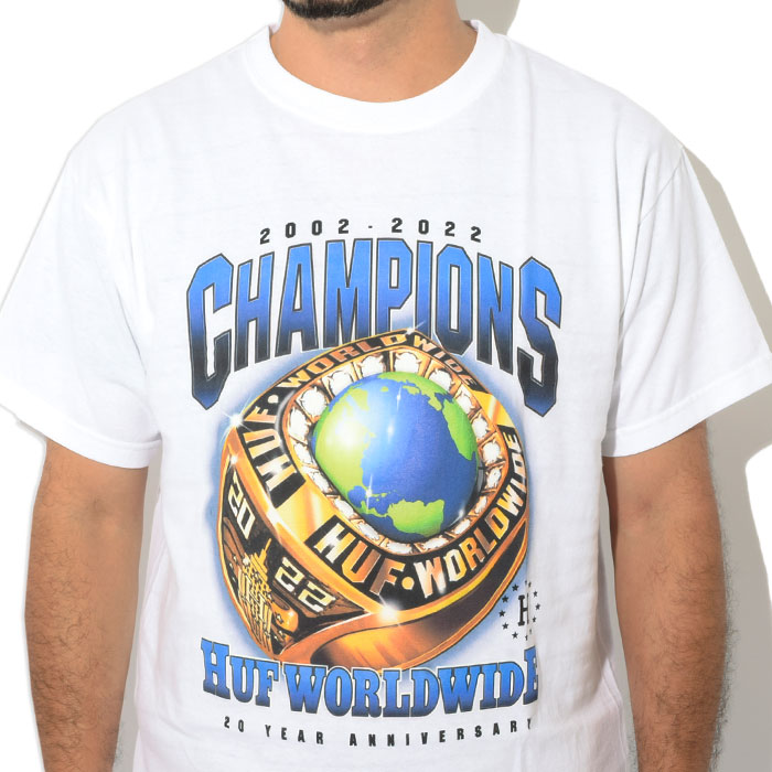 HUF ハフ Tシャツ 半袖 メンズ チャンピオンズ ( Champions S/S